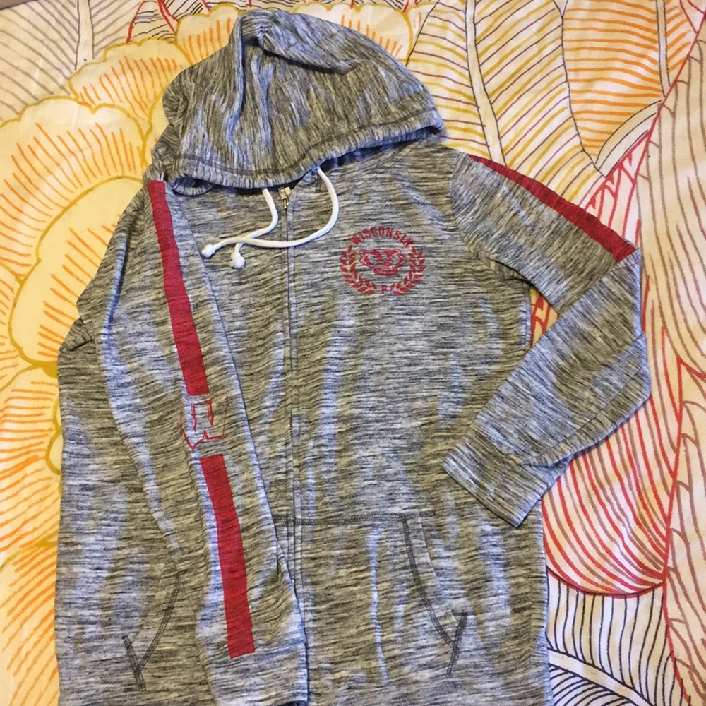 Wisconsin Badger Zip-up Sweatshirt